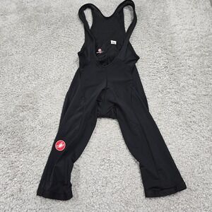Castelli Mens Cycling Bib Shorts Black‎ Size XXL Padded Road Racewear